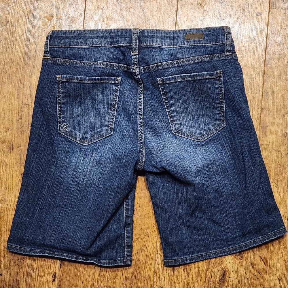 KUT FROM THE CLOTH Catherine Boyfriend Short Women's Jean Shorts - Sz 6 - Picture 3 of 6
